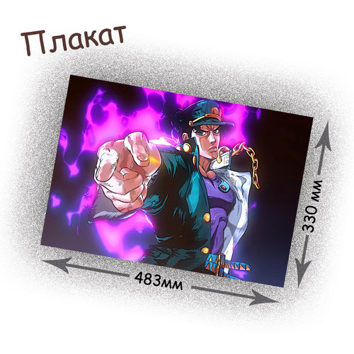 Фотография товара «Плакат JoJo's Bizarre Adventure»