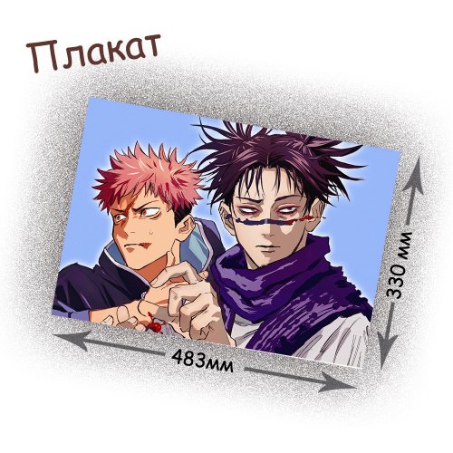 Фотография товара «Плакат Jujutsu Kaisen»