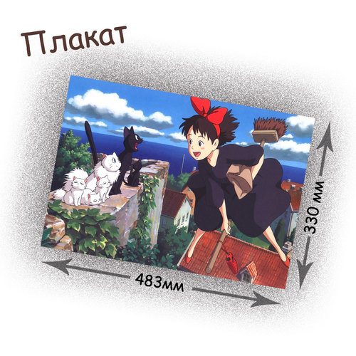 Фотография товара «Плакат 	Kiki's Delivery Service»