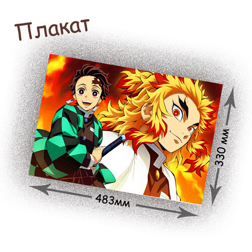 Фотография товара «Плакат Kimetsu no Yaiba»