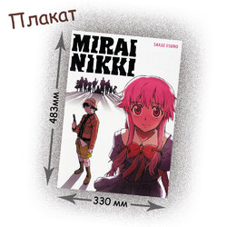 Фотография товара «Плакат Mirai Nikki »