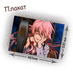 Фотография товара «Плакат Mirai Nikki »