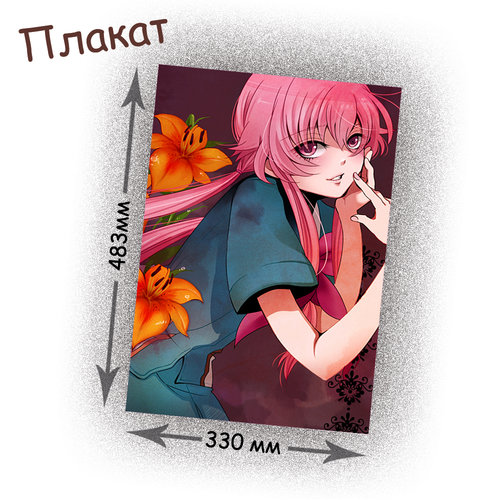 Фотография товара «Плакат Mirai Nikki »