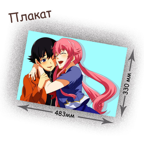 Фотография товара «Плакат Mirai Nikki »