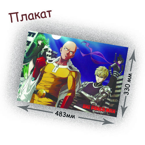 Фотография товара «Плакат One Punch Man»