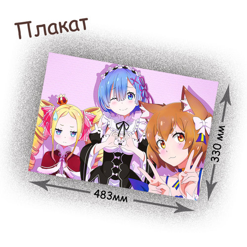 Фотография товара «Плакат Re:Zero»