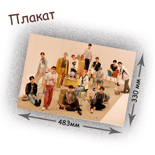 Фотография товара «Плакат Seventeen »