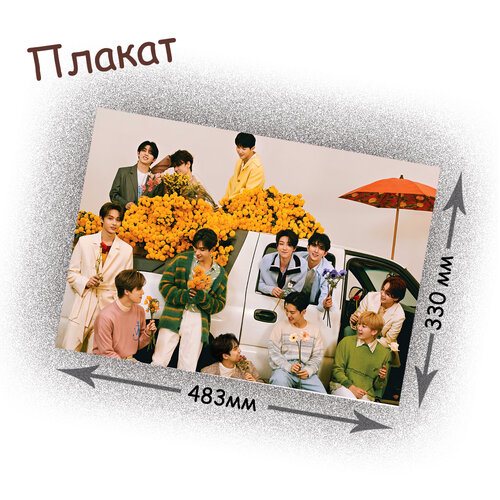 Фотография товара «Плакат Seventeen »