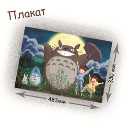 Фотография товара «Плакат Tonari no Totoro»