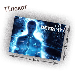 Фотография товара «Плакат Detroit Become Human»