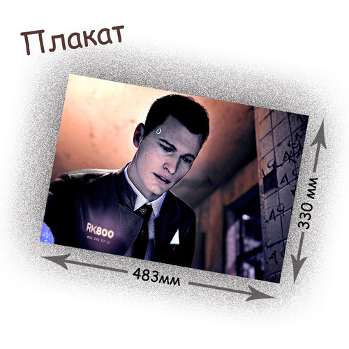 Фотография товара «Плакат Detroit Become Human»