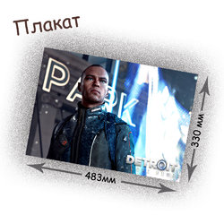 Фотография товара «Плакат Detroit Become Human»