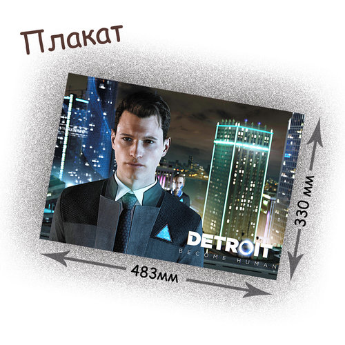 Фотография товара «Плакат Detroit Become Human»