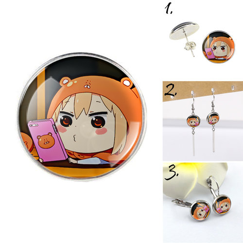 Фотография товара «Серьги Himouto! Umaru-chan»