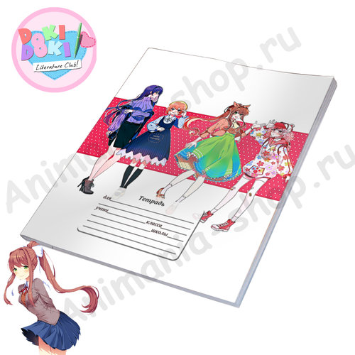 Фотография товара «Тетрадь Doki Doki Literature Club»