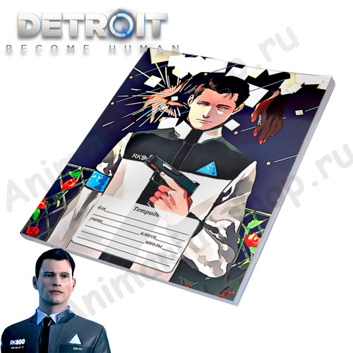 Фотография товара «Тетрадь Detroit Become Human»