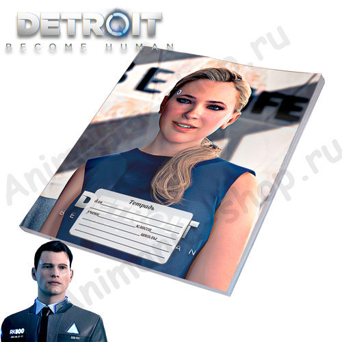 Фотография товара «Тетрадь Detroit Become Human»