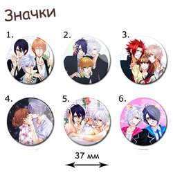 Фотография товара «Значок Brothers Conflict »