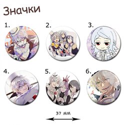 Фотография товара «Значок Bungou Stray Dogs»