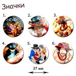 Фотография товара «Значок One Piece»