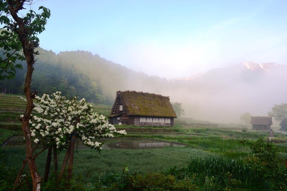 Деревни в японии фото