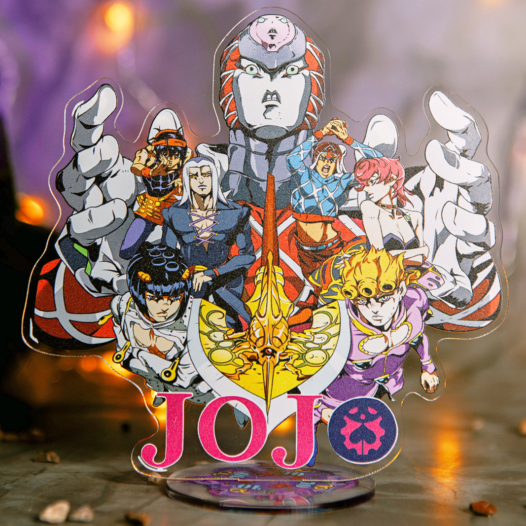 Карта your bizarre adventure