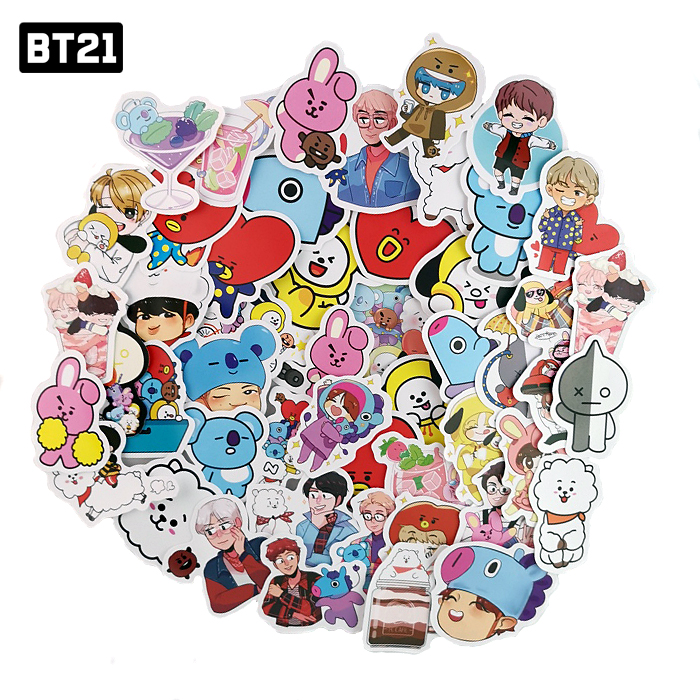 Живые стикеры в тг. Наклейки BTS И bt21. Bt21 наклейки. Стикеры bt21 комплект. Bt21 BTS Стикеры.